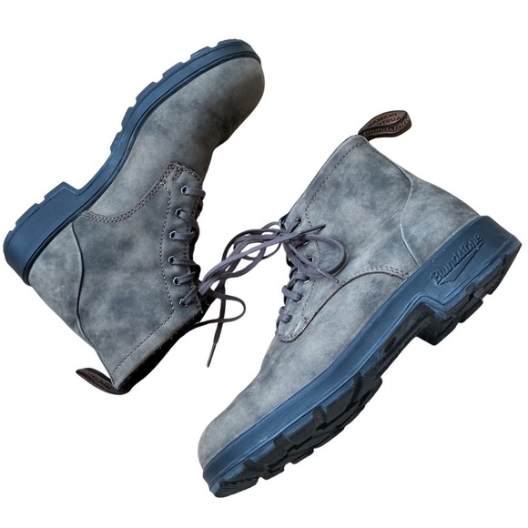 Blundstone Other - Blundstone Lace Australian Chukka Boots Rustic Brown Genuine Leather Womens 5.5